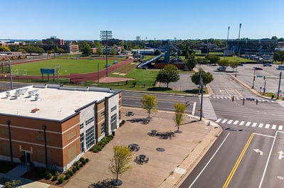 nashville-student-residence-building-aerial-view